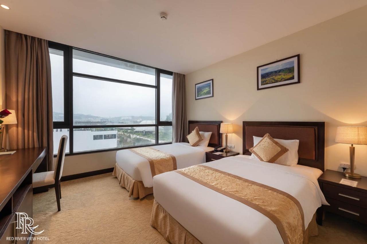 Red River View Hotel Lao Cai Exterior foto