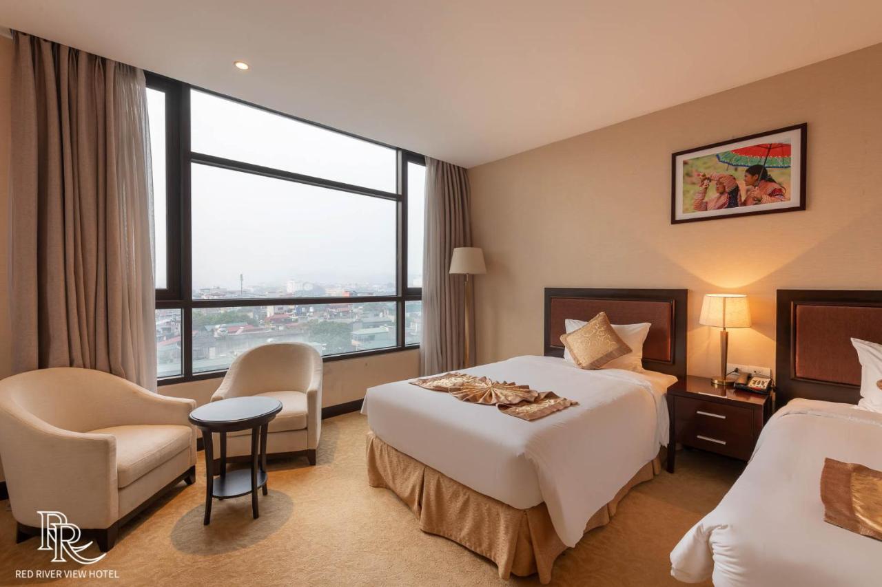 Red River View Hotel Lao Cai Exterior foto