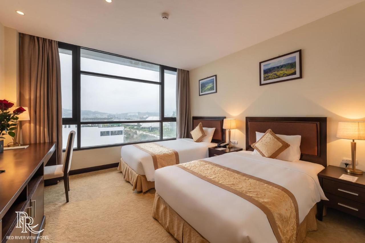 Red River View Hotel Lao Cai Exterior foto