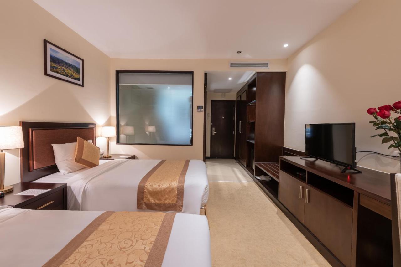Red River View Hotel Lao Cai Exterior foto