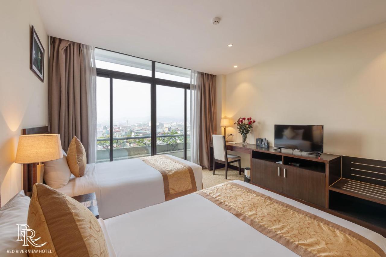 Red River View Hotel Lao Cai Exterior foto