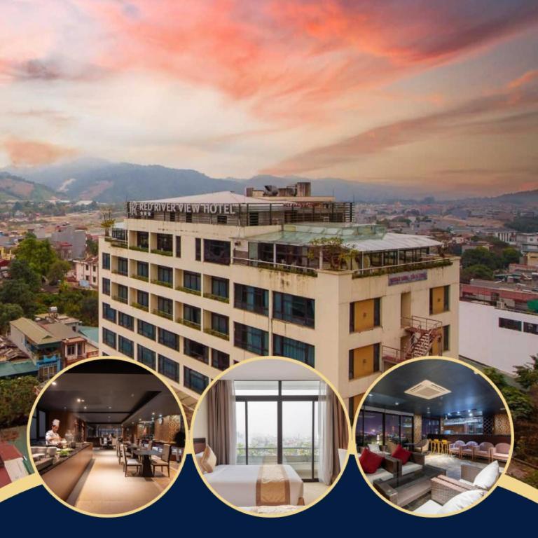 Red River View Hotel Lao Cai Exterior foto